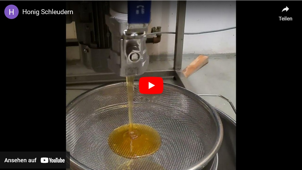 [Video] Honig Schleudern